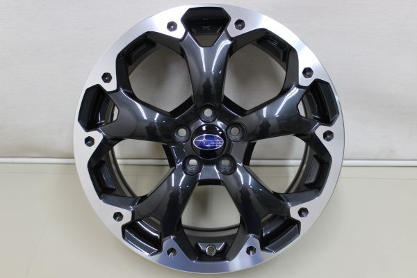 人気セール，新作 SUBARU XV GT系 後期 純正 17インチ 7J +55 100 5穴 5H 1台分 1本ガリ傷あり スバル エンケイ製 純正ホイール 純正アルミ 中古 引取歓迎