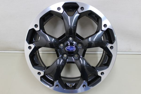 人気セール，新作 SUBARU XV GT系 後期 純正 17インチ 7J +55 100 5穴 5H 1台分 1本ガリ傷あり スバル エンケイ製 純正ホイール 純正アルミ 中古 引取歓迎