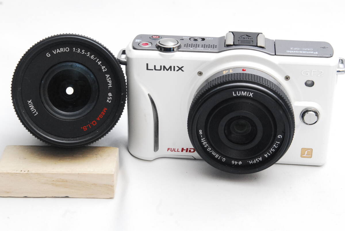 Panasonic LUMIX GF2 ダブルレンズセット （良品） 12-14-07 