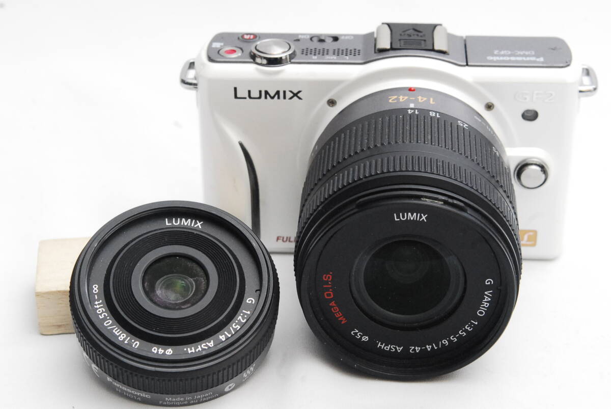 Panasonic LUMIX GF2 ダブルレンズセット （良品） 12-14-07 
