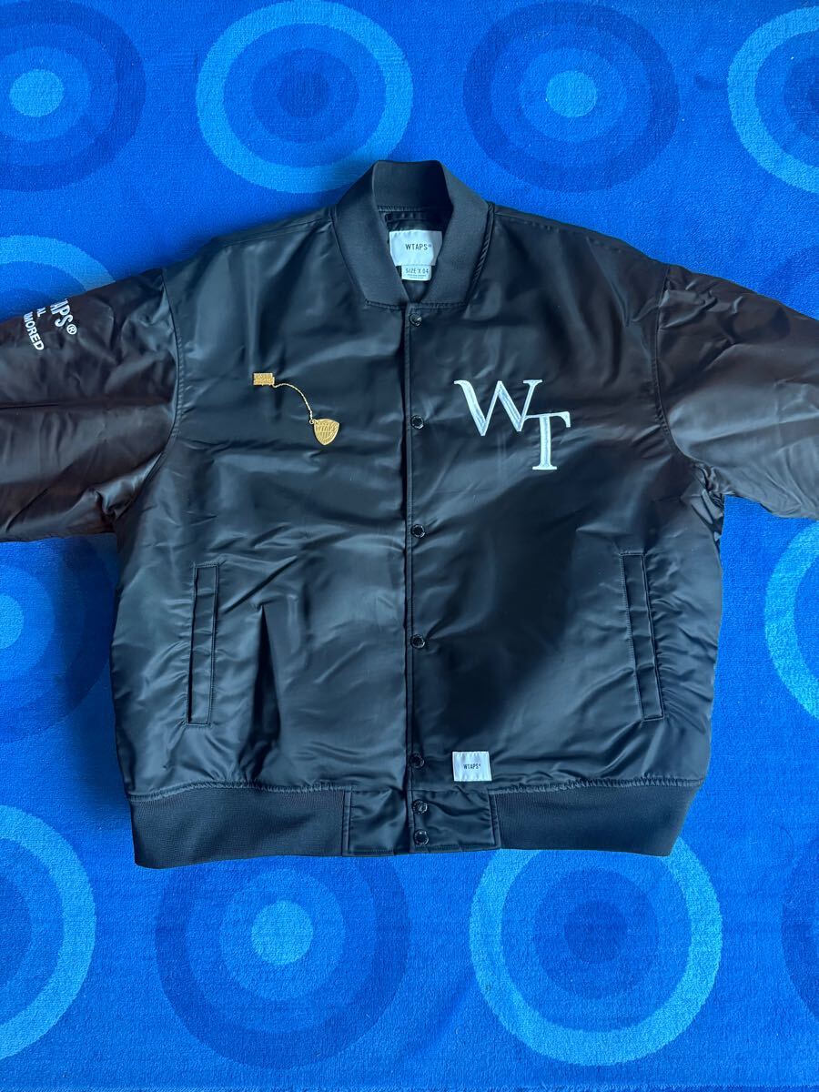 XL wtaps 232TQDT-JKM05 ブラック レアなピンバッチ付 未使用