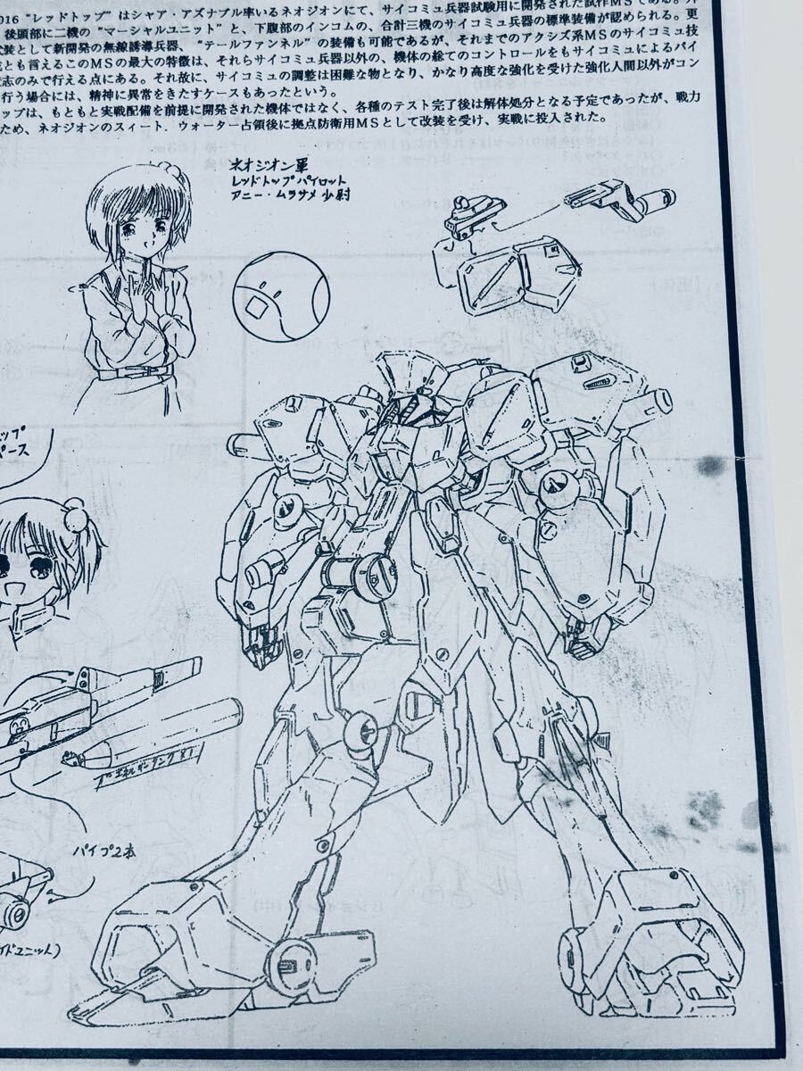 A.P.A WORKS 1／144 MRX-016 レッドトップ　LEDTOP Ver. 1.2 ガレージキット レジンキット　キャラホビ JAF-CON_4