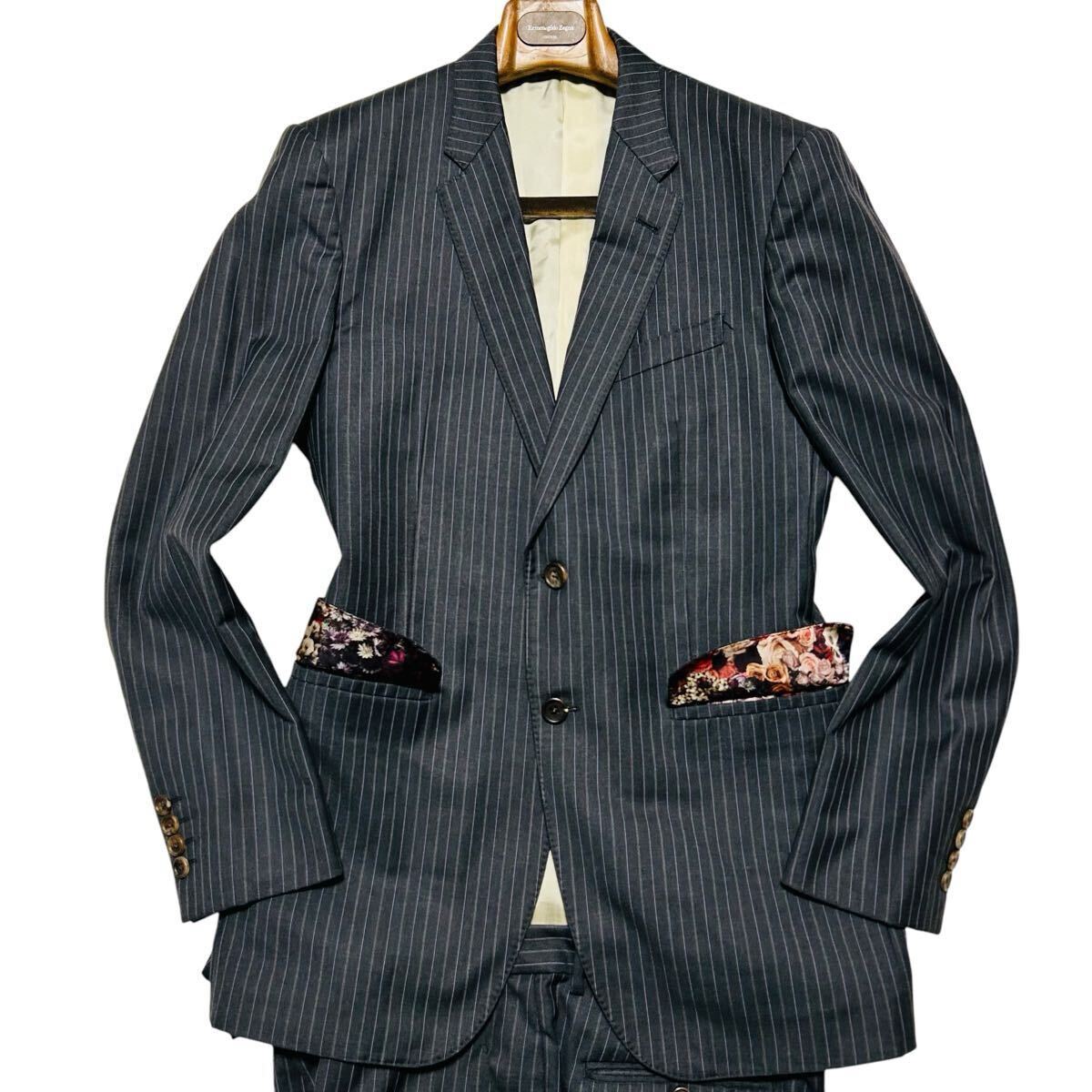 希少！XL!!!【ポールスミス Paul Smith】極上ウール 花柄！！ スーツ