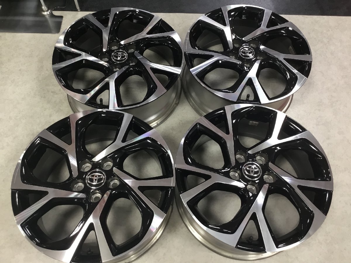 純正 中古 ホイール ET+35 5H⁄PCD114 18inc7J RAV4純正 小傷の良品