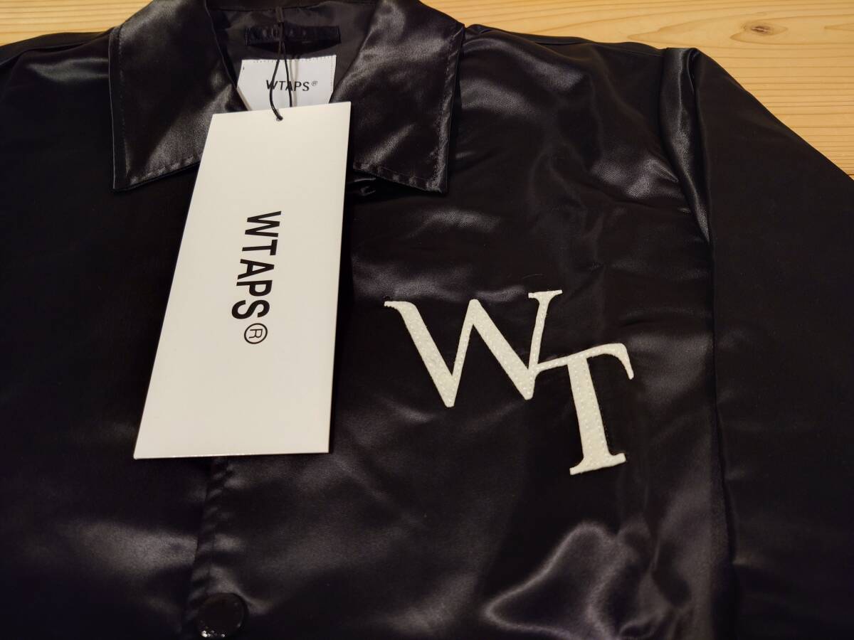 WTAPS CHIEF JACKET CTRY. SATIN. LEAGUE ダブルタップス WT ロゴ 