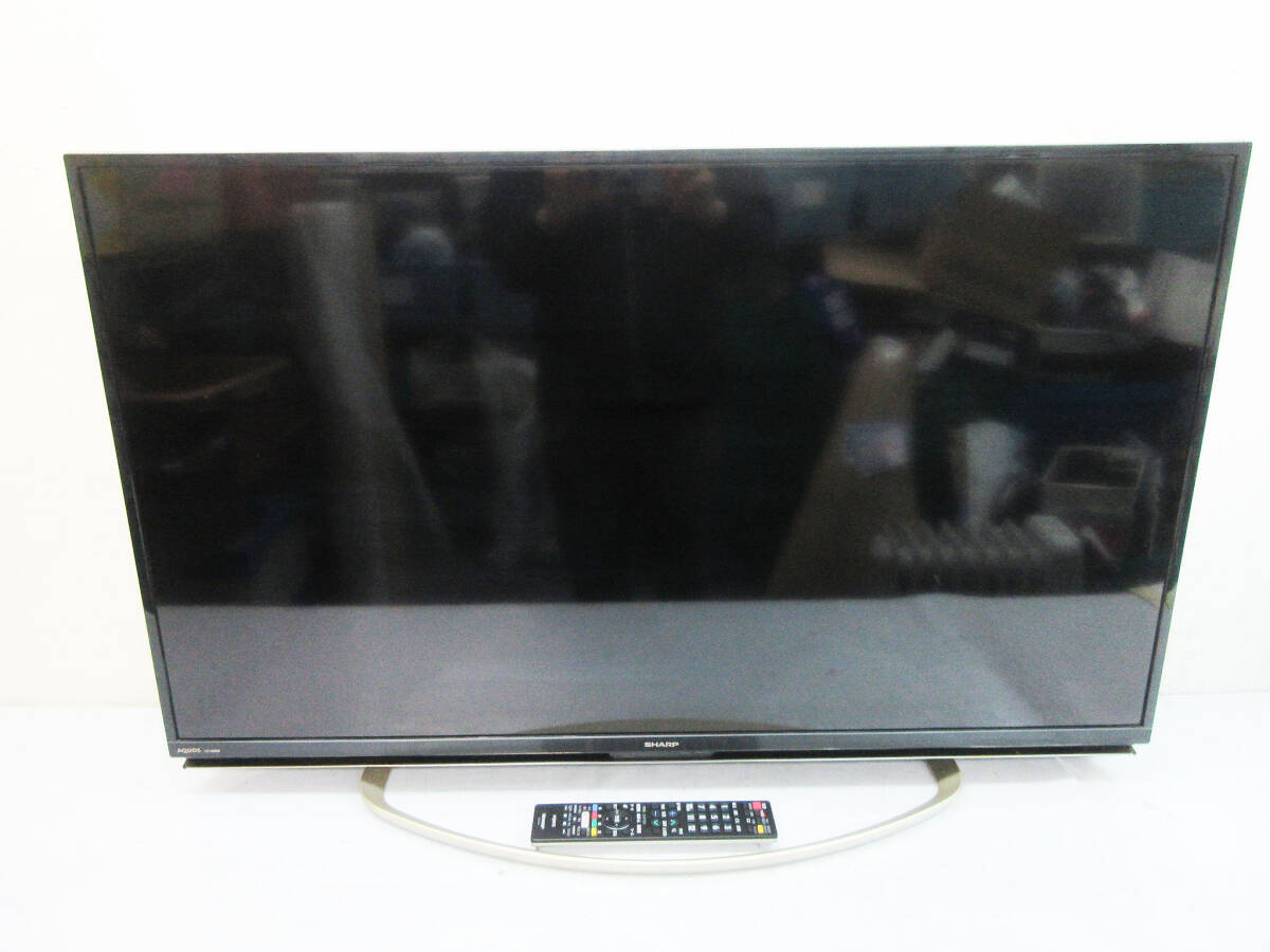 G3729●SHARP シャープ 40型 LED液晶テレビ AQUOS アクオス LC-40W5●純正リモコン GB251SA 付き●40インチ●2018年製●動作品