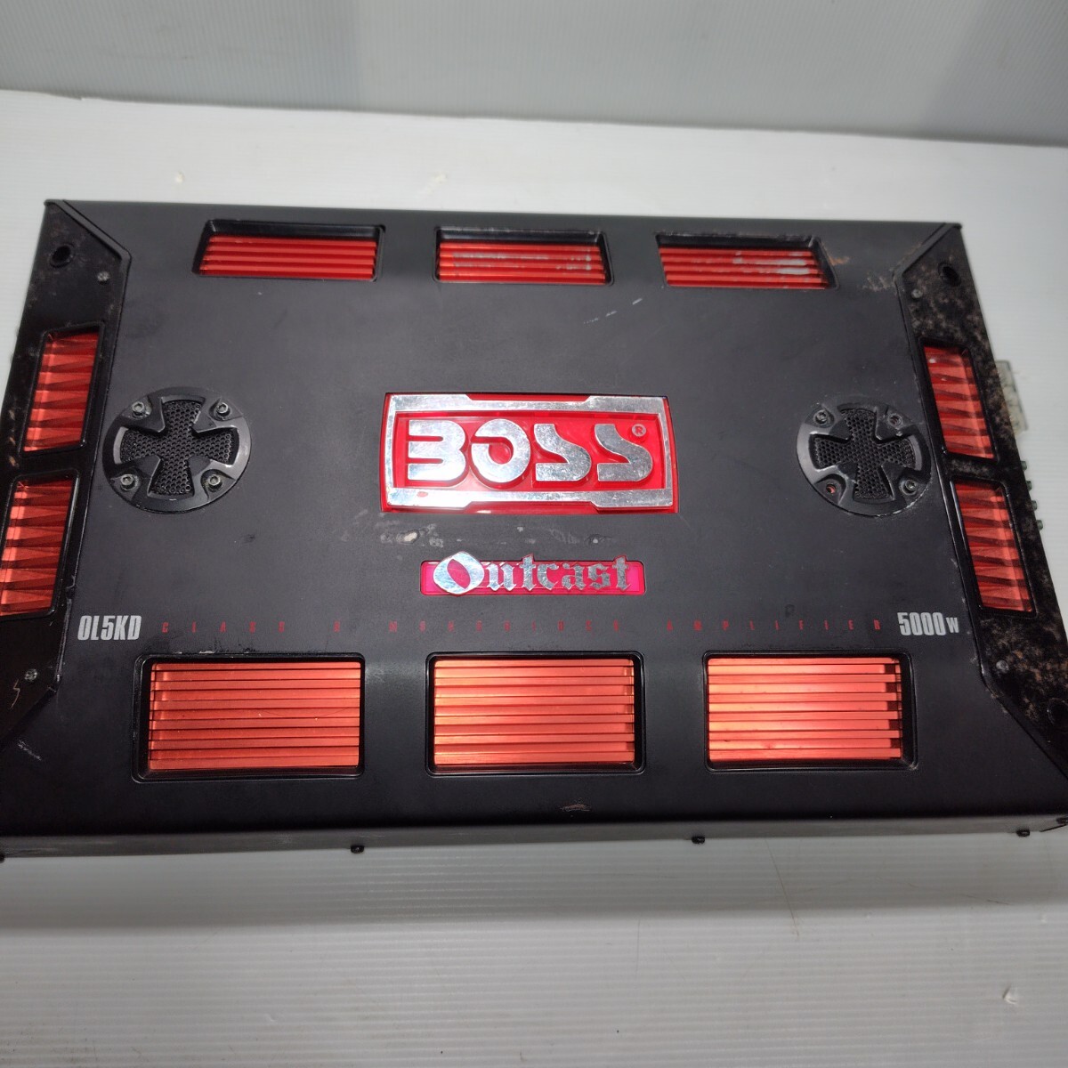 超激得，SALE はこぽす不可 ジャンク BOSS Outcast OL5KD 5000W ボス パワーアンプ ウーファー カーオーディオ 匿名配送(アンプ)｜売買されたオークション情報、yahooの商品情報をアーカイブ公開 - オークファン アンプ