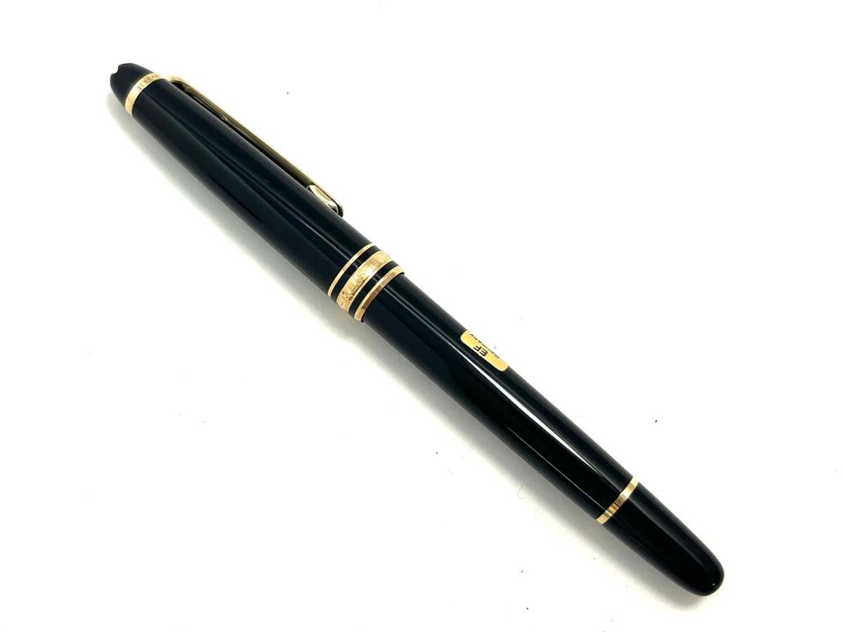 MONTBLANC/モンブラン マイスターシュテュック 万年筆 ペン先 4810 14K 585 筆記用具 ブラック ゴールド 文房具 (SER2814)_3