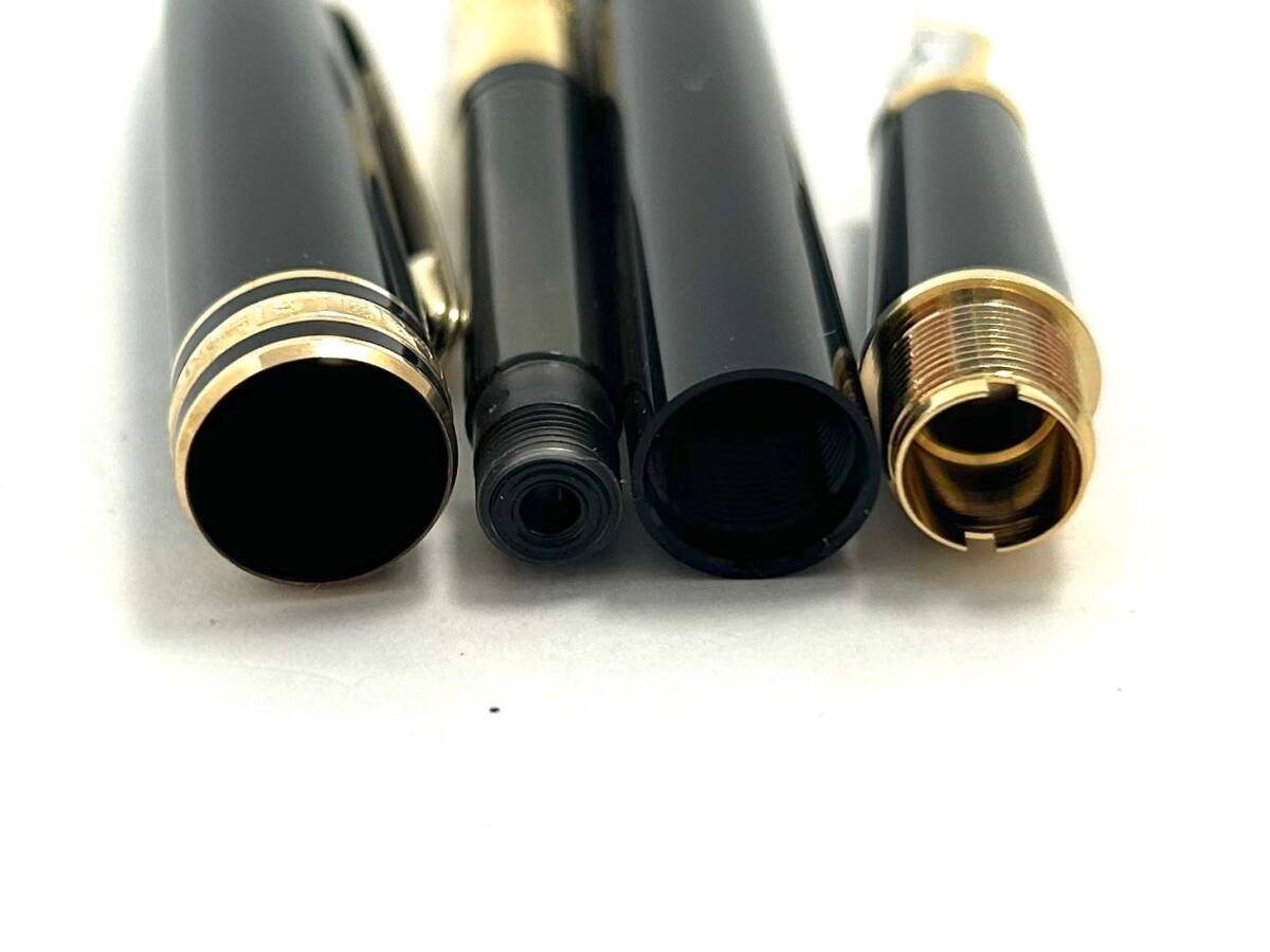 MONTBLANC/モンブラン マイスターシュテュック 万年筆 ペン先 4810 14K 585 筆記用具 ブラック ゴールド 文房具 (SER2814)_8