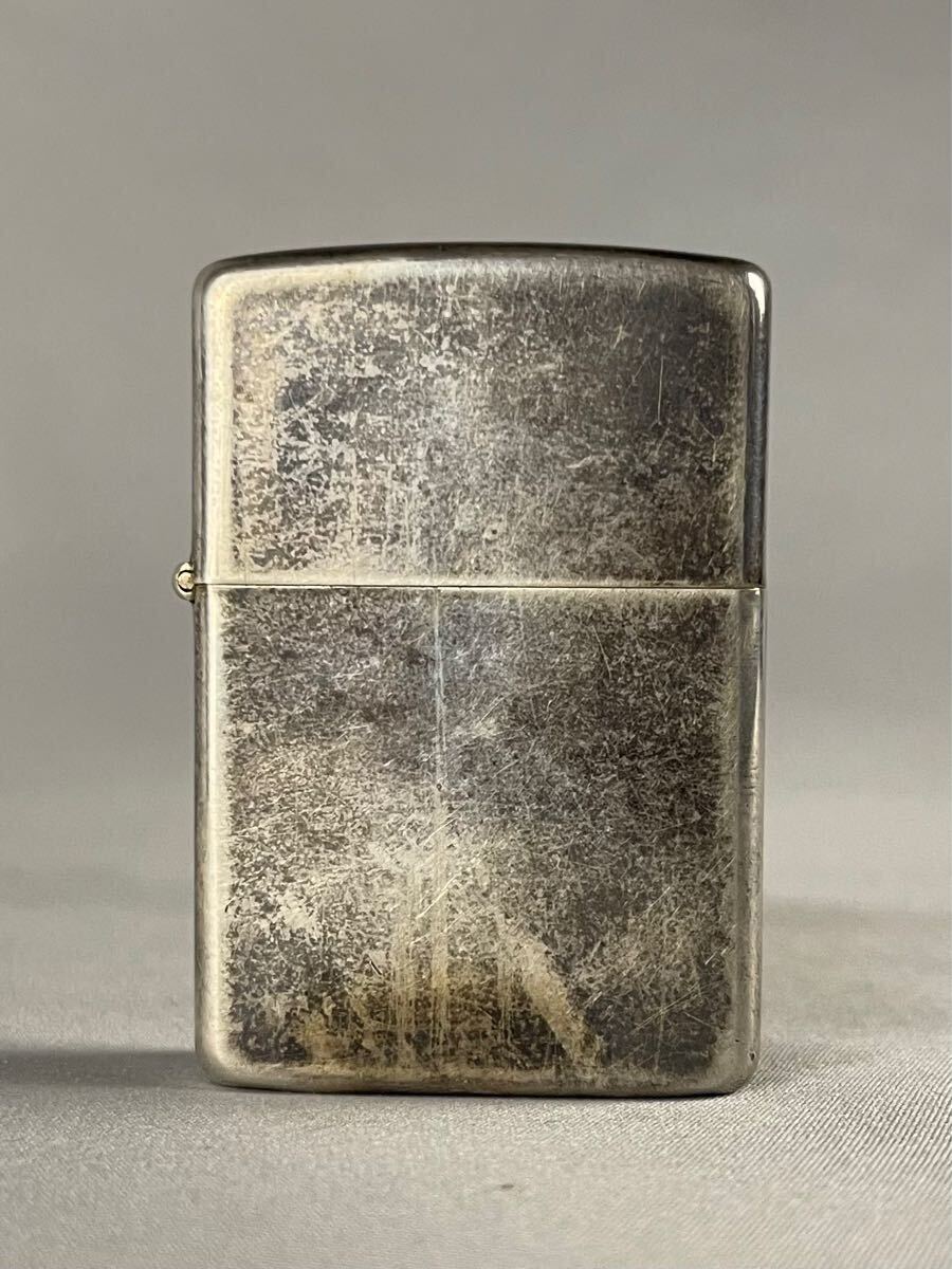 超希少》イタリック ロゴ STERLING SILVER ZIPPOジッポー ライター 
