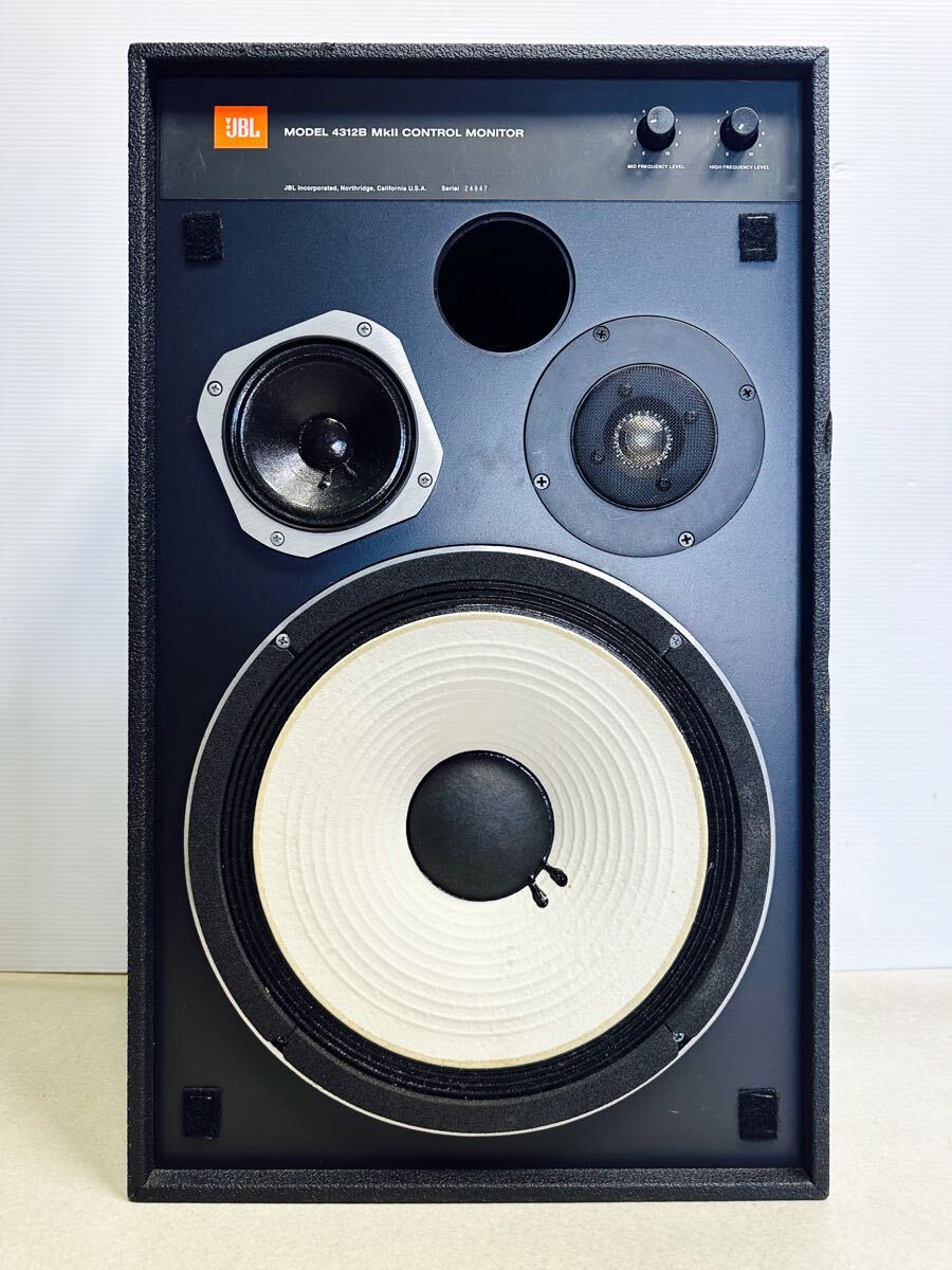 JBL 4312B MKII CONTROL MONITOR スピーカーペア JBL 4312B CONTROL