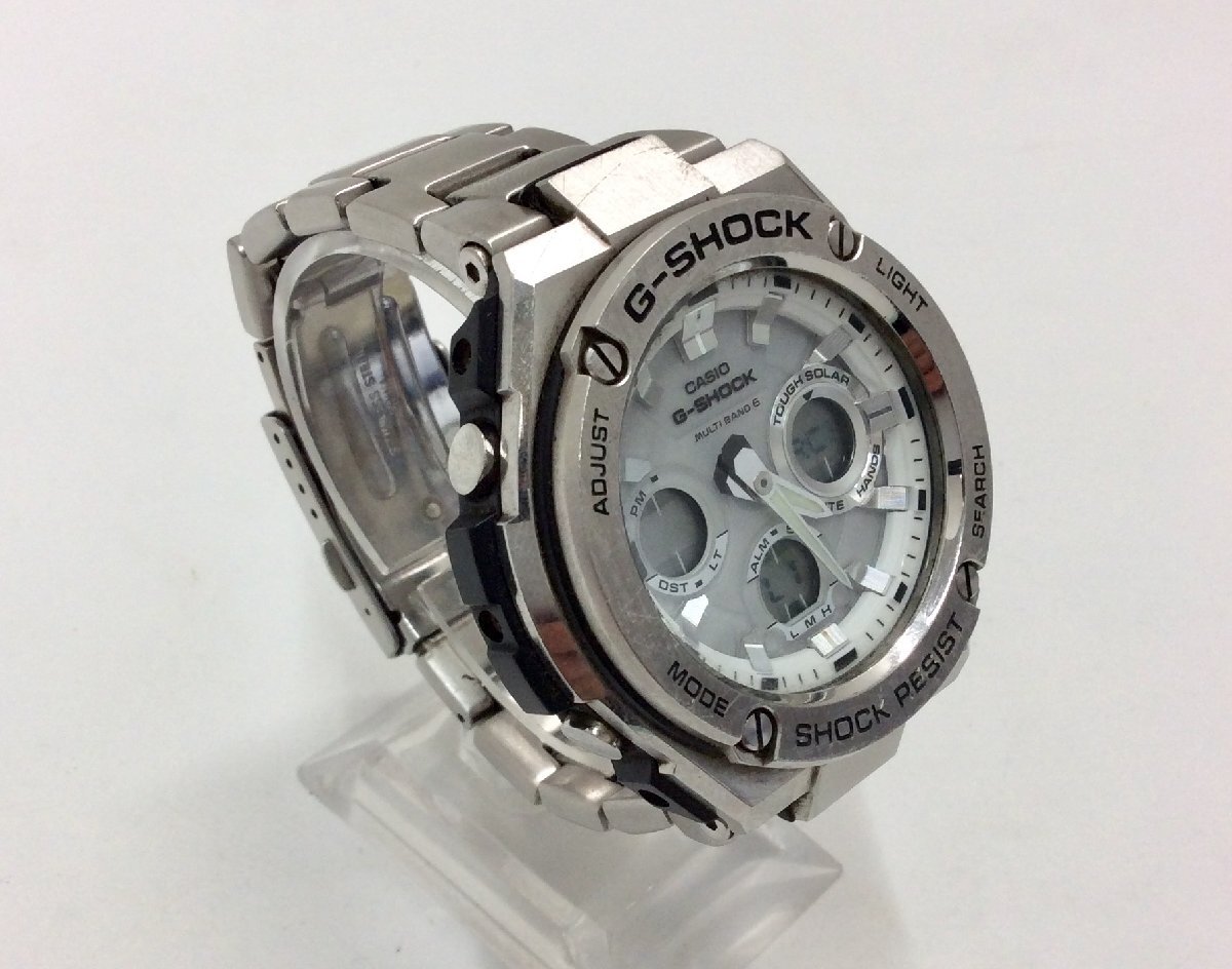 1円～稼働品】CASIO カシオ G-SHOCK G-STEEL GST-W110D メンズ 腕時計 