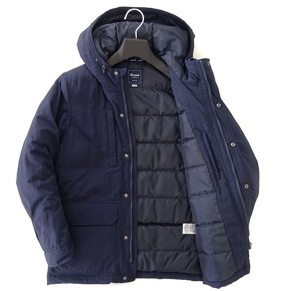 新品 ケントイントラディション 撥水 ナイロン フード ダウン 