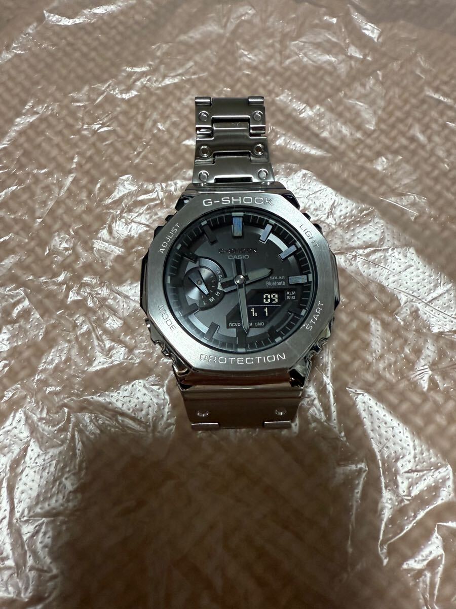 G-SHOCK GM-B2100D-1AJF 箱付き　シルバー G-SHOCK カシオ_1