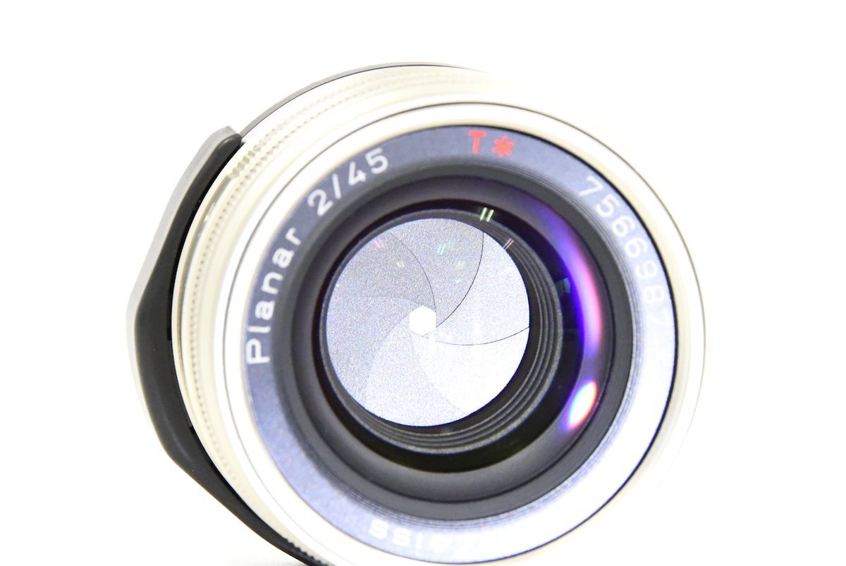 CONTAX コンタックス Carl Zeiss Planar 45mm F2 T* Gマウント