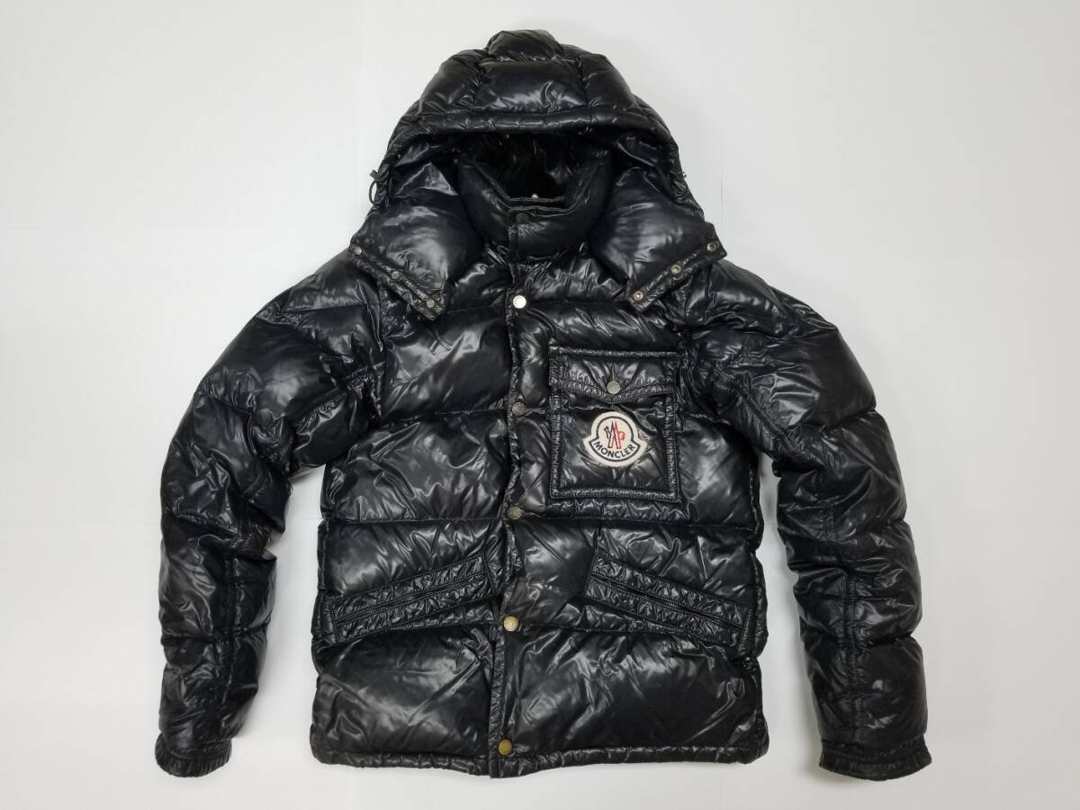 MONCLERモンクレール☆ダウンジャケット☆サイズ2ブラックK2 MONCLER