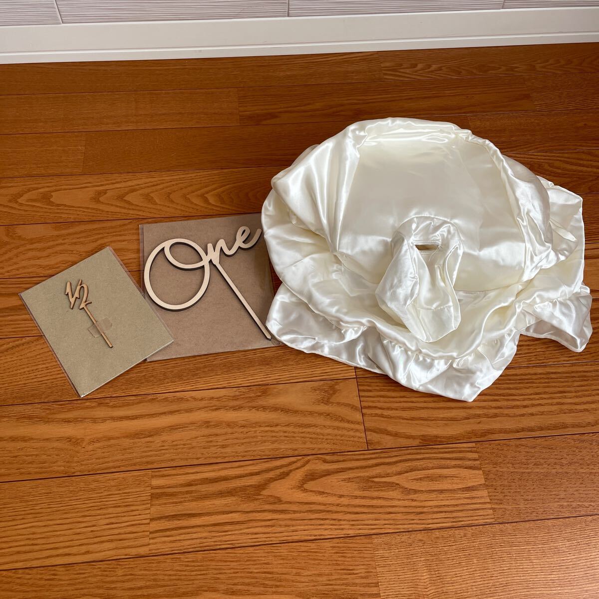 新生児赤ちゃんセット 5点 neomamaism　持運びベッド　記念フォトグッズ　konny 抱っこ紐　浮輪_5