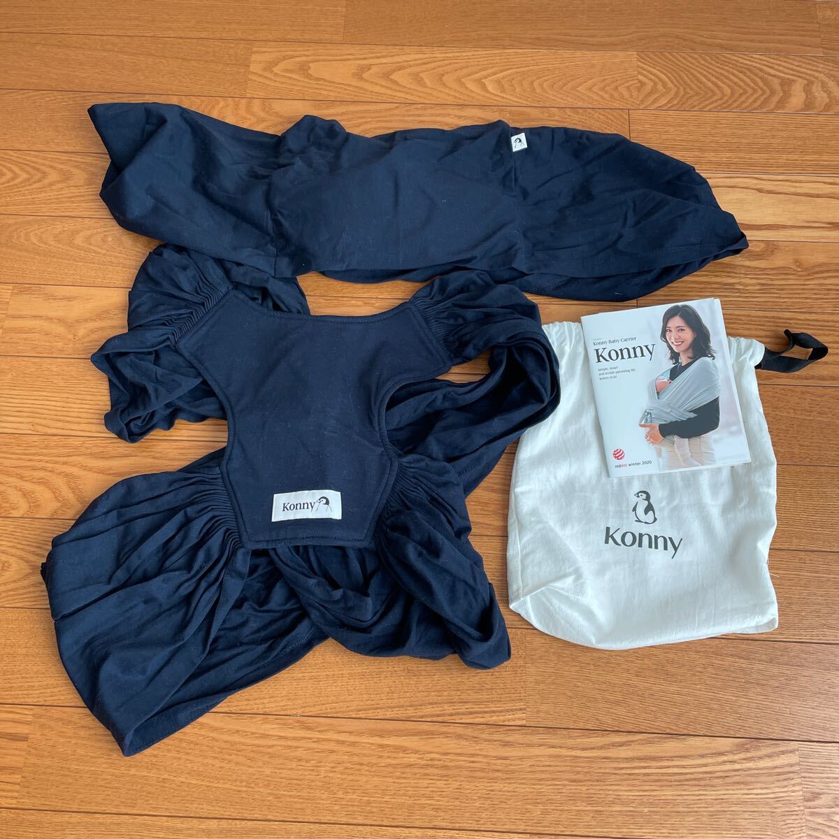 新生児赤ちゃんセット 5点 neomamaism　持運びベッド　記念フォトグッズ　konny 抱っこ紐　浮輪_7