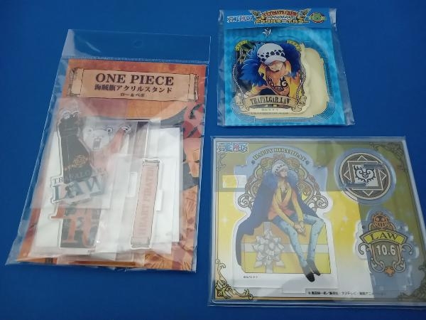 ONEPIECE ワンピース トラファルガー・ロー バースデー 缶バッジ