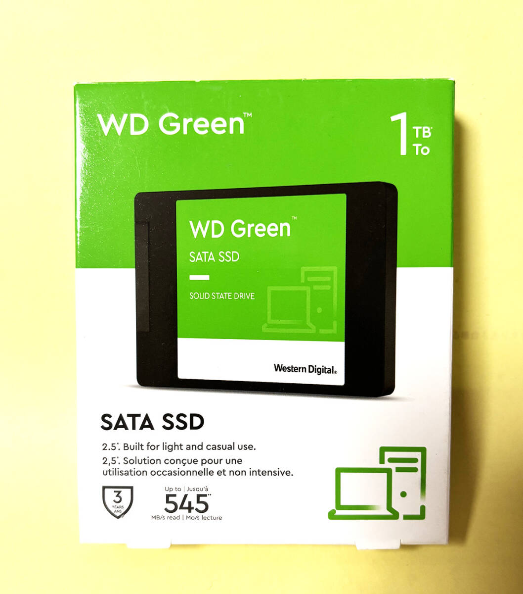 使用時間225時間】送料込 1T WesternDigital ウエスタンデジタル SSD
