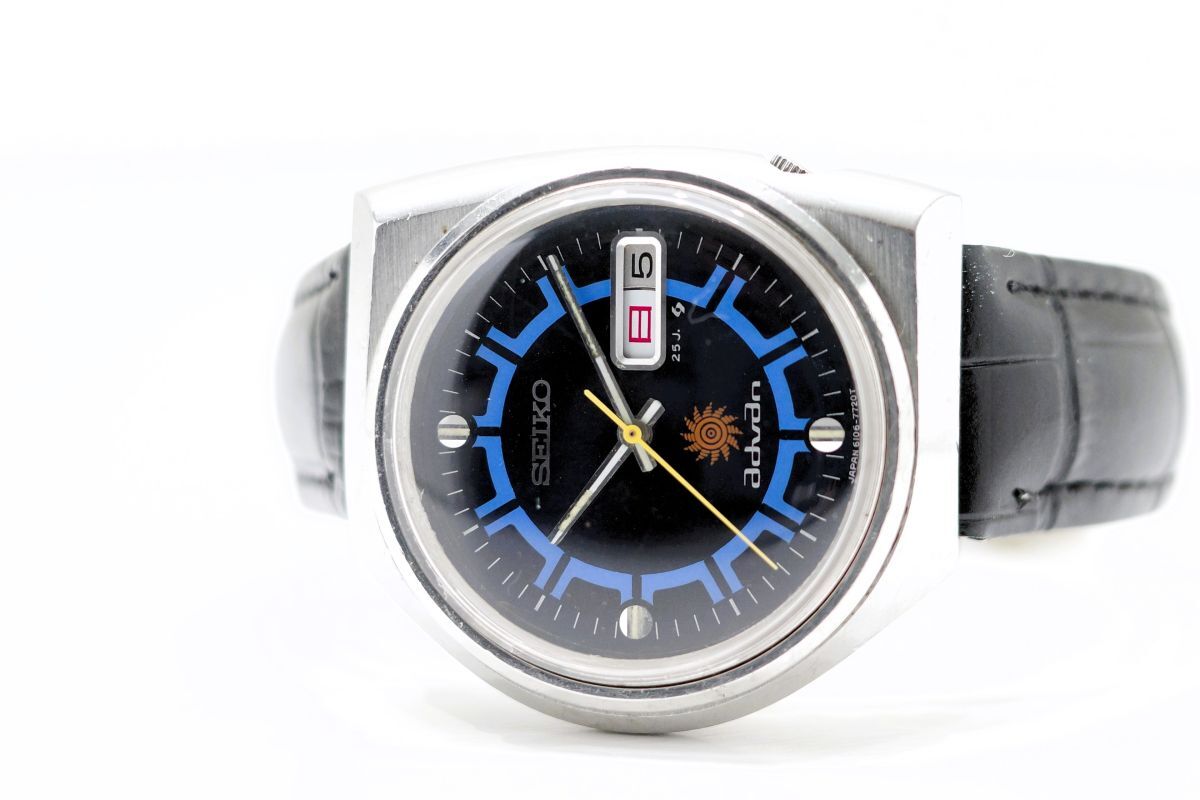 腕時計 ジャンク 54 SEIKO advan 25JEWELS AT 6106-7550 セイコー アドバン デイデイト