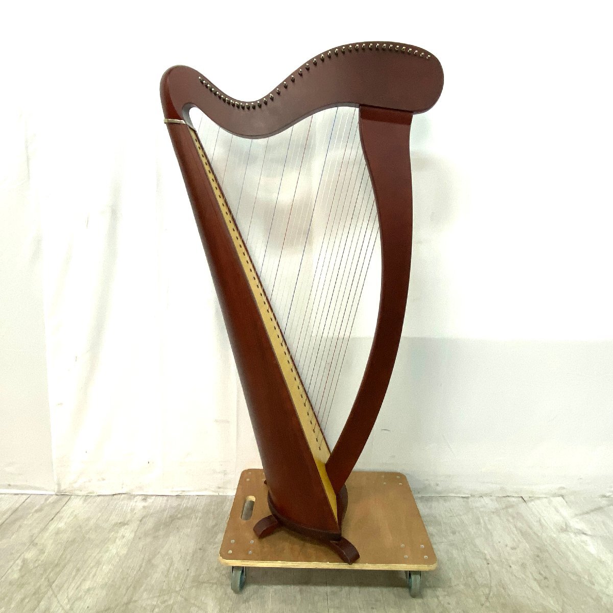 【 C 】 CAMAC HARPS H38 ハープ カマック ◇直2985【直接引き取り限定】 - C H38 グランドハープ試奏の旅①（カマック編） カマックケルティックハープ｜色の説明｜ アジリーズとジャネットの比較♪