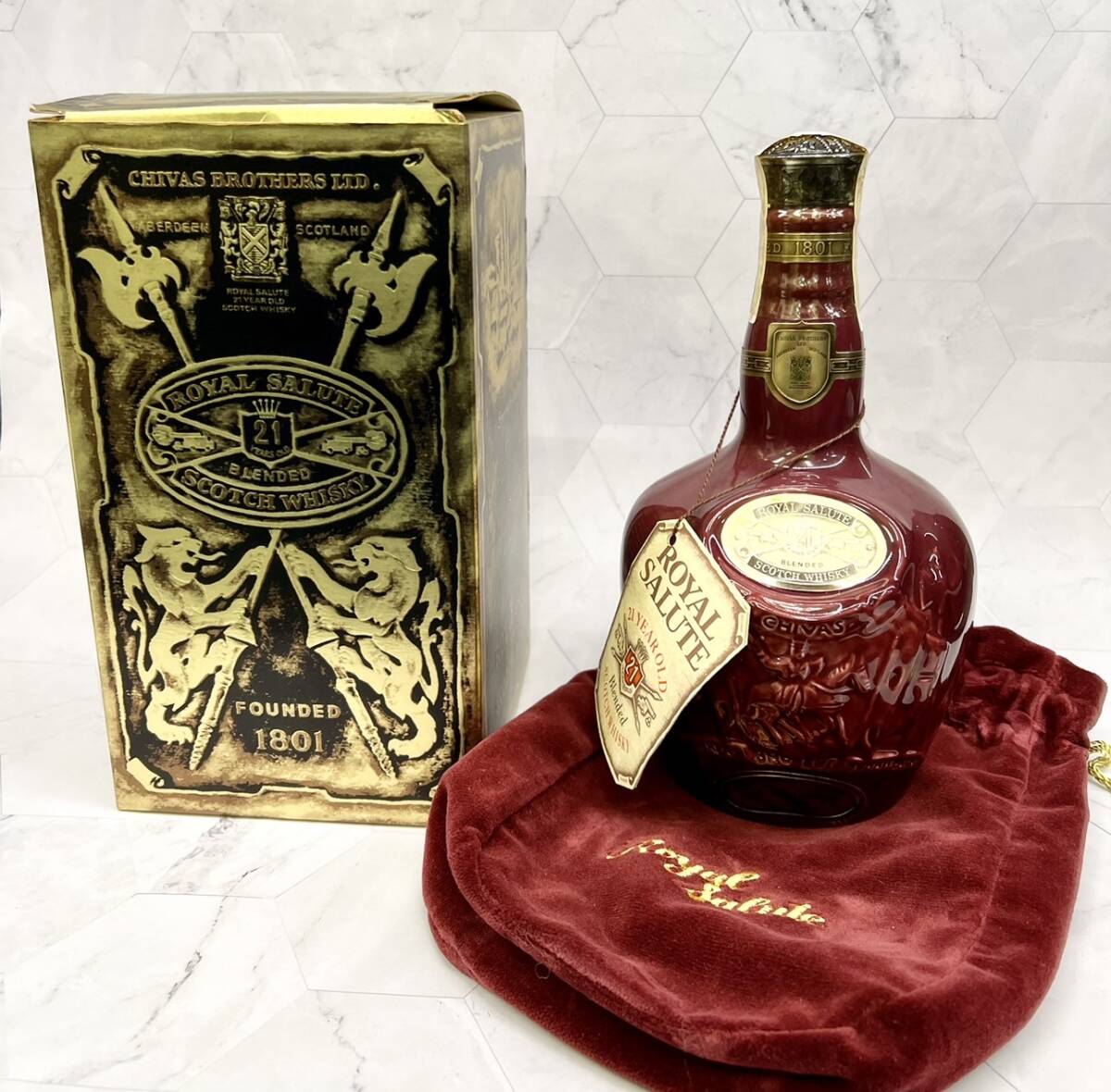 ☆お酒☆ROYAL SALUTE 未開栓 ロイヤルサルート スコッチ ウイスキー