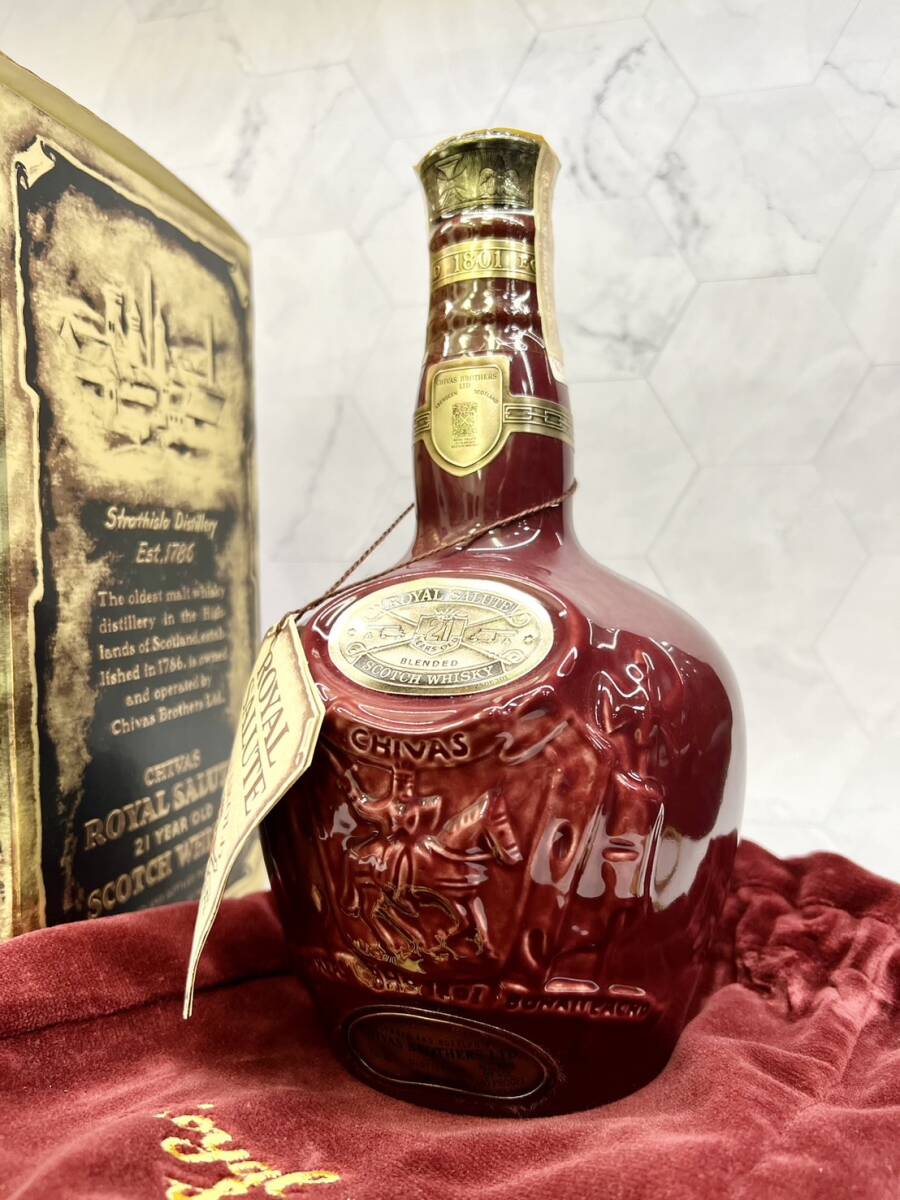 ☆お酒☆ROYAL SALUTE 未開栓 ロイヤルサルート スコッチ ウイスキー