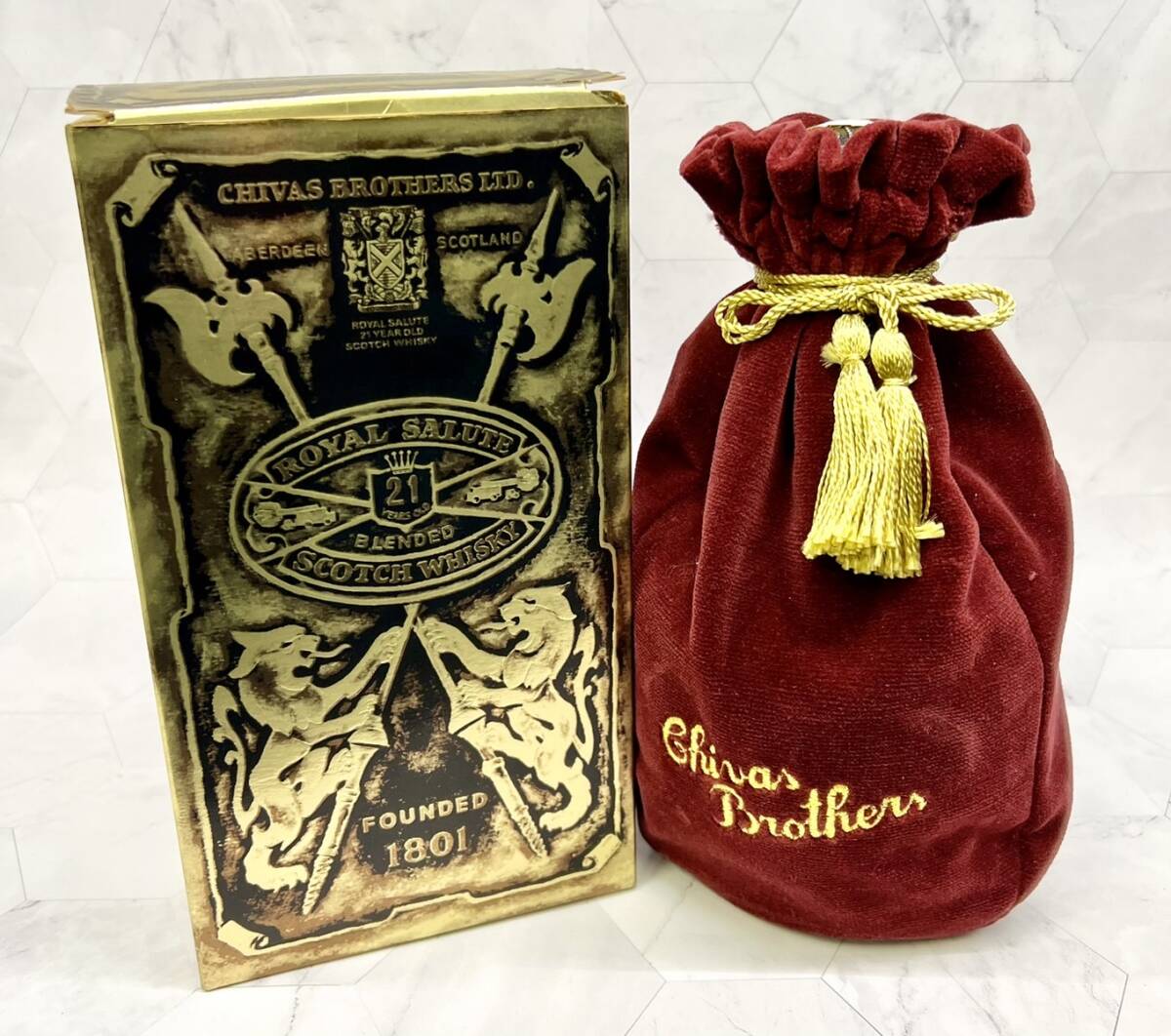 ☆お酒☆ROYAL SALUTE 未開栓 ロイヤルサルート スコッチ ウイスキー