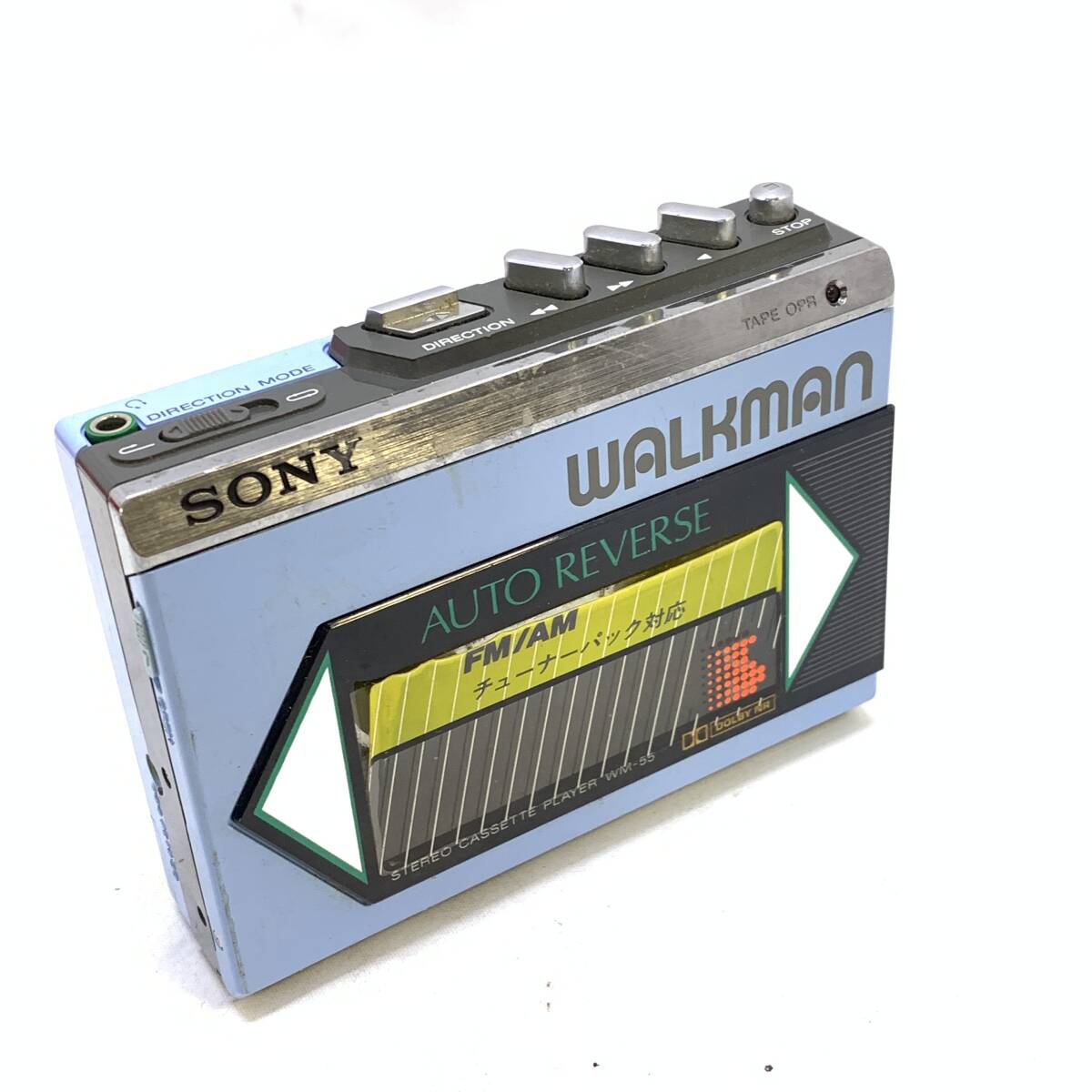 □SONY WALKMAN WM-55 ソニー カセットウォークマン カセット