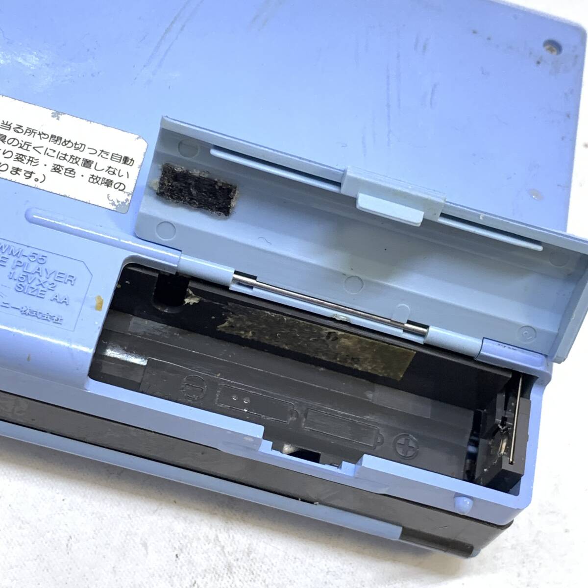 □SONY WALKMAN WM-55 ソニー カセットウォークマン カセット