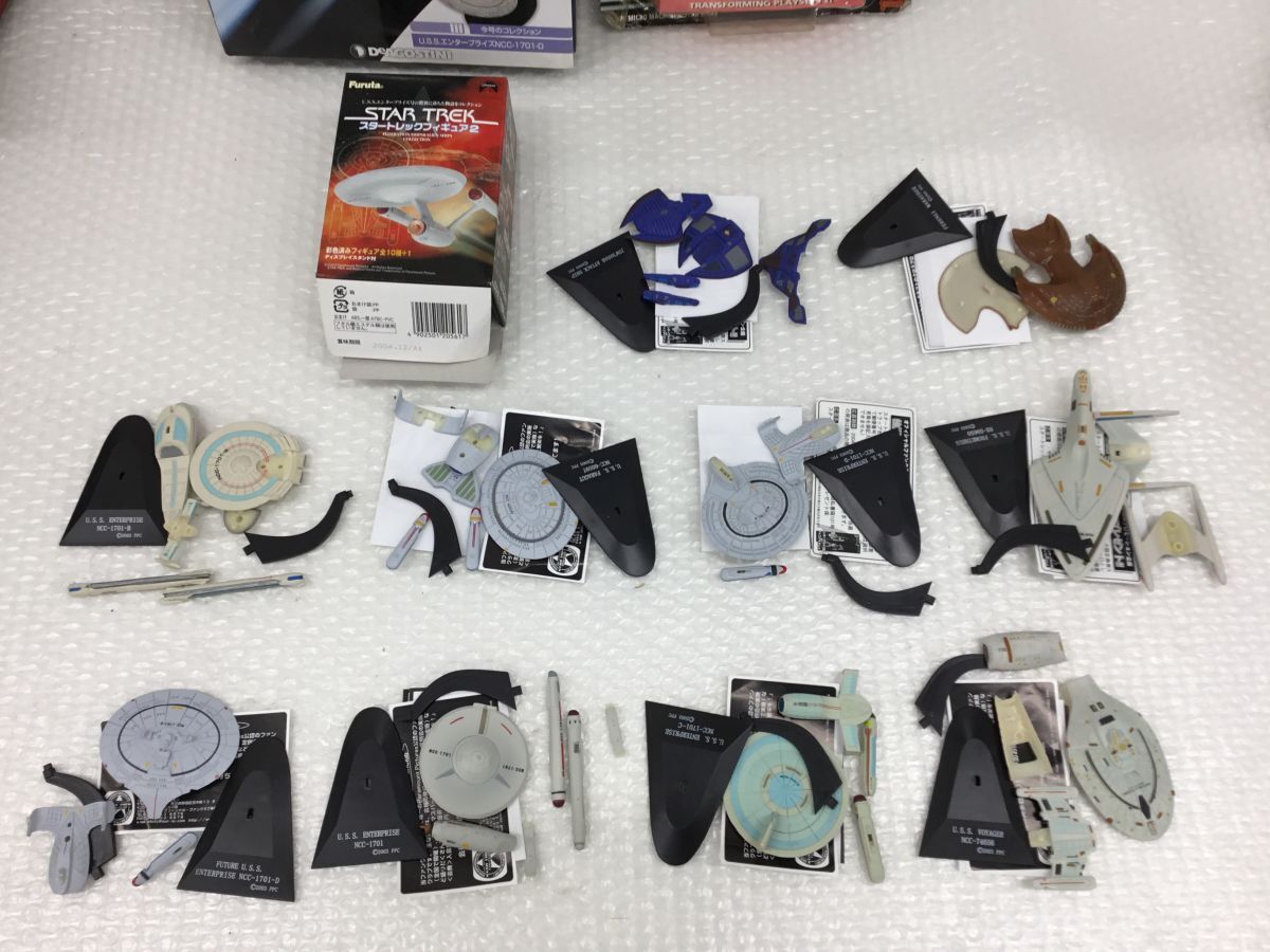 D804-100【フィギュア26点まとめ】矢追純一 UFO/STAR TREK スタートレックフィギュア2 β/STARWARS/ギャラクティカ/模型/プラモデル/他t_6