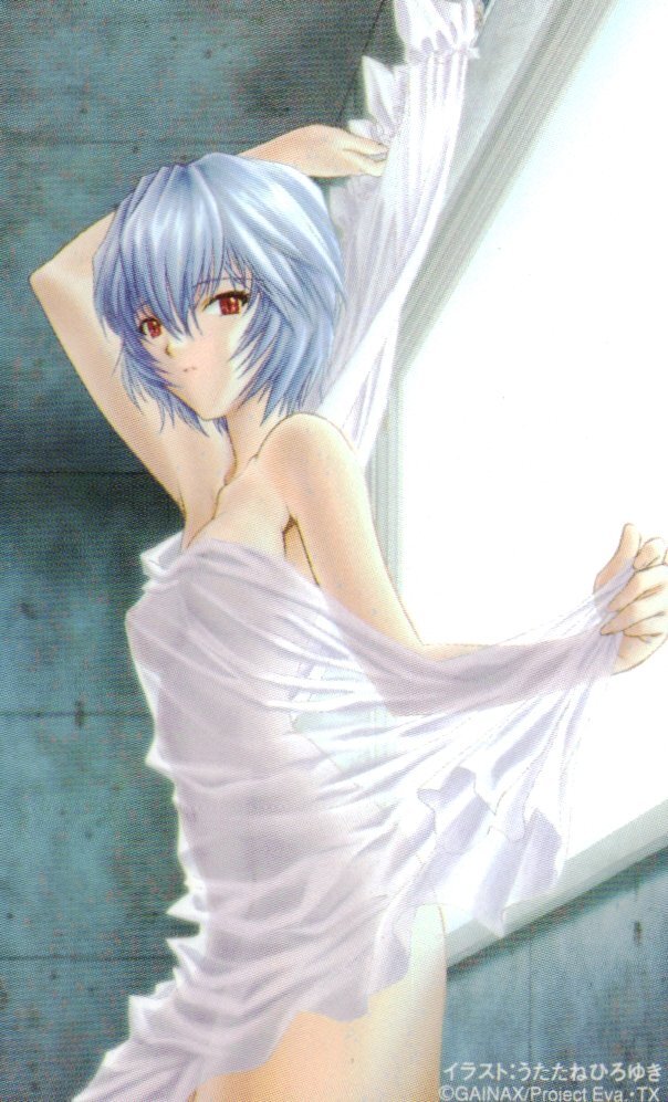 ★新世紀エヴァンゲリオン　うたたねひろゆき　GAINAX★テレカ５０度数未使用vq_23_1