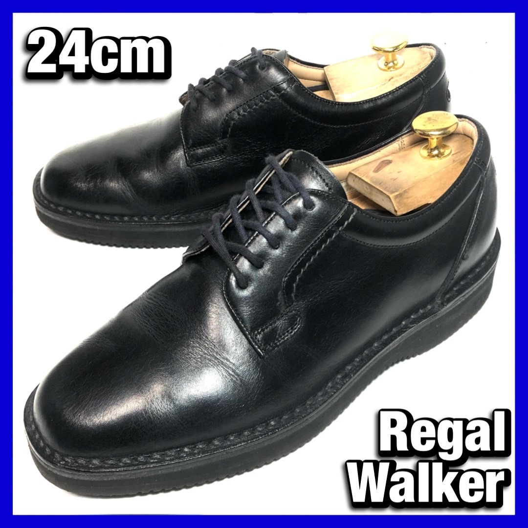 ローファー 革 リーガル 24センチ REGAL リーガル 24cm プレーントゥ 