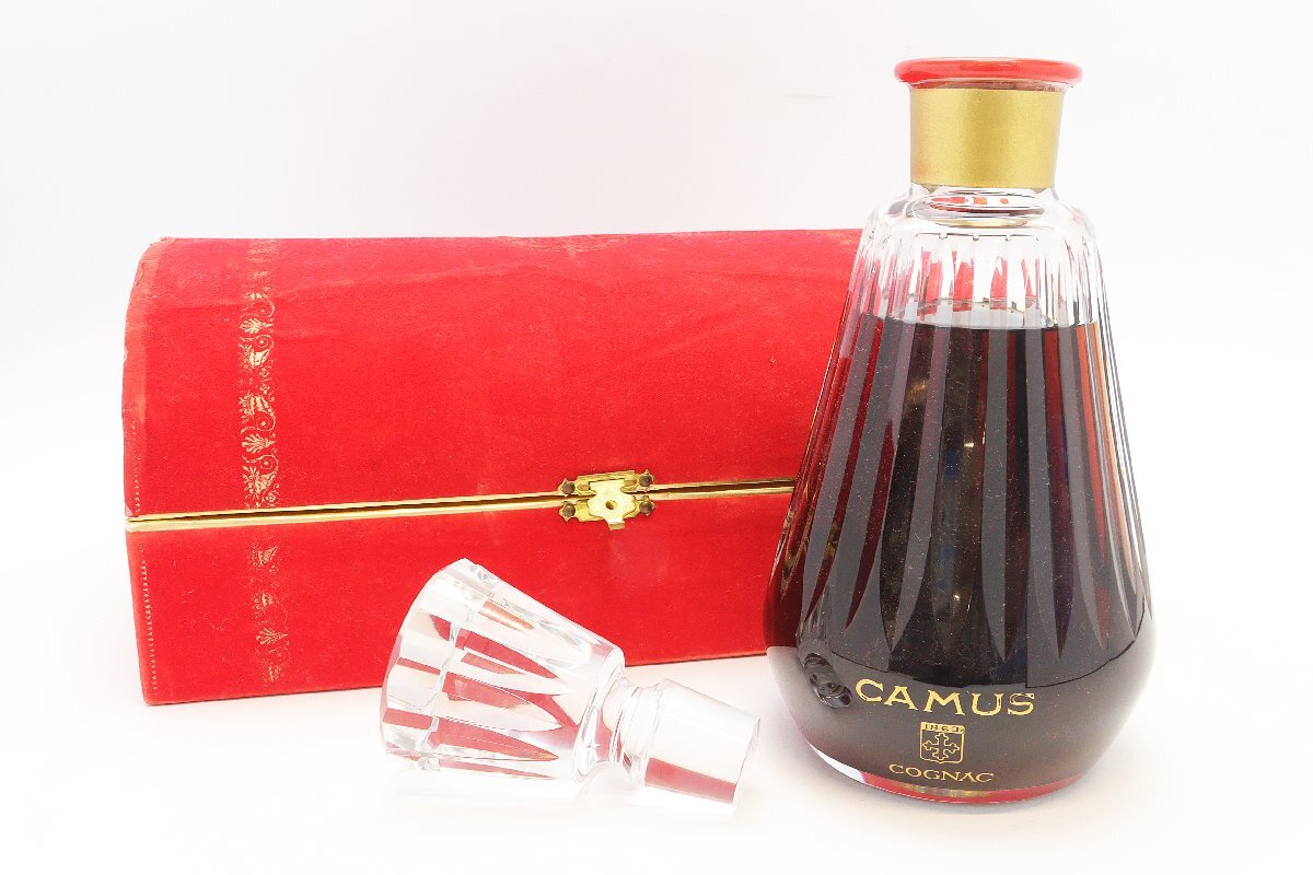 カミュ カラフェ バカラ ケース・替え栓付き コニャック CAMUS/CARAFE