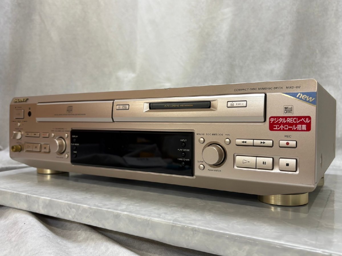 SONY MXD-D2 ソニー MDデッキ CDデッキ MDレコーダー CDプレーヤー MD