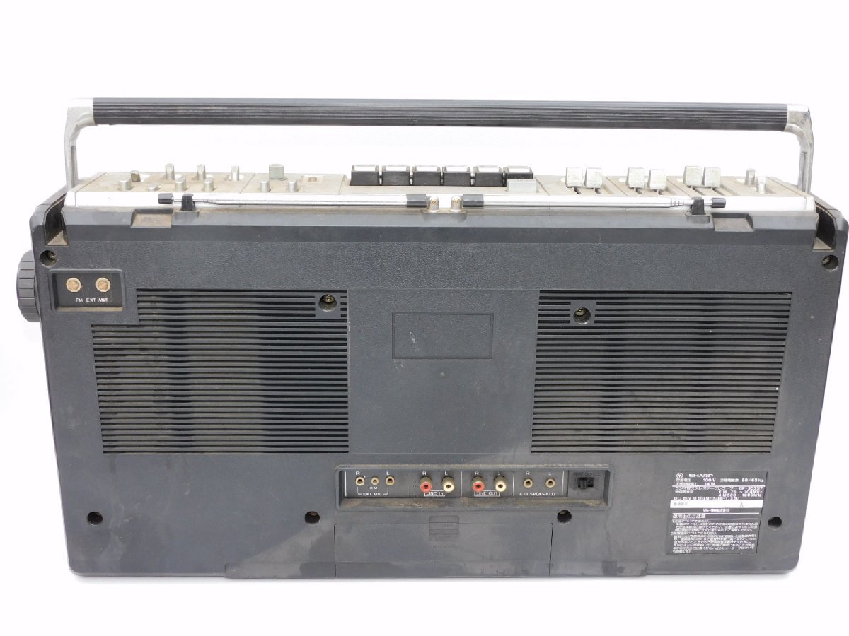 送料無料】SHARP 古いラジカセ GF-303ST カセットレコーダー ジャンク