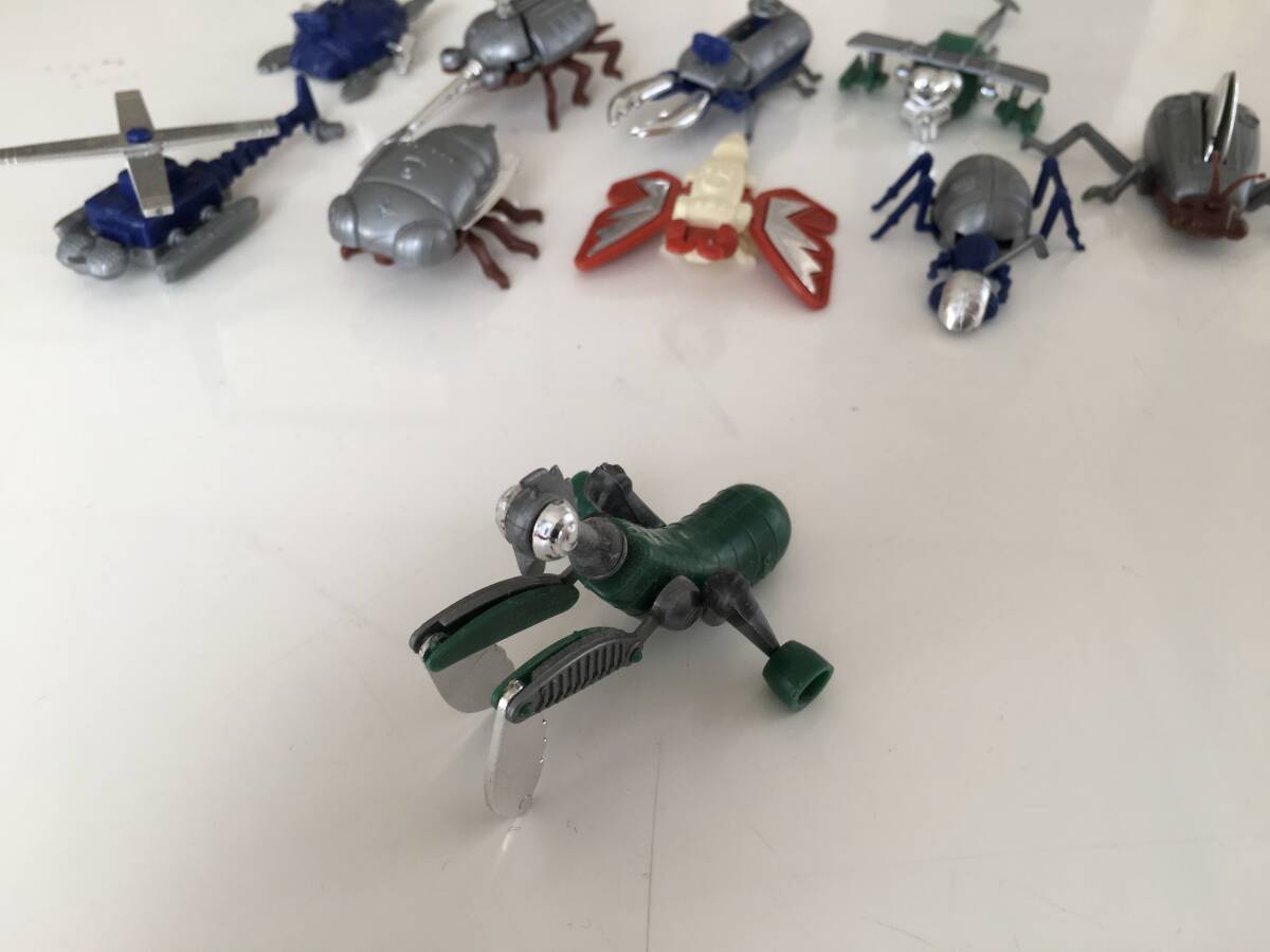昭和レトログリコおまけ昆虫型ロボット フィギュア 模型 昆虫ロボ カマキリ グリコ パピーくん のおまけ 当時物 昭和レトロ