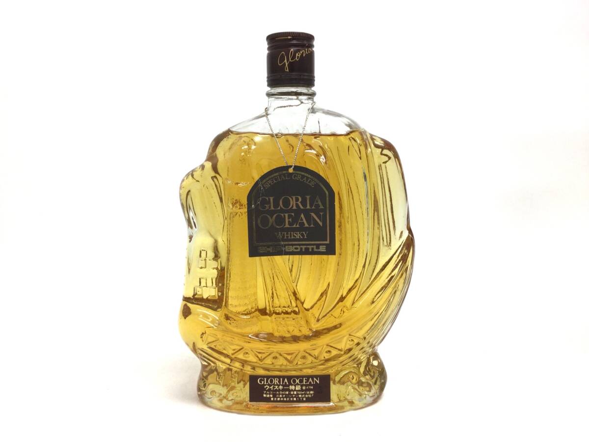 ウイスキー whisky 三楽オーシャン グロリアオーシャン 760ml 43% 重量