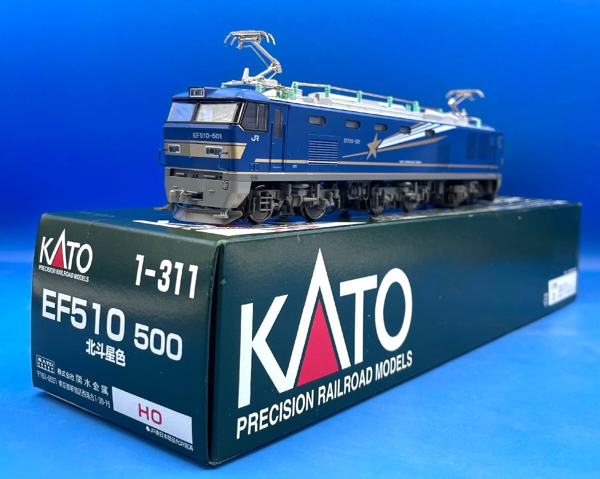☆5AK0804 HOゲージ KATO カトー EF510 500 北斗星色 品番1-311 【公式