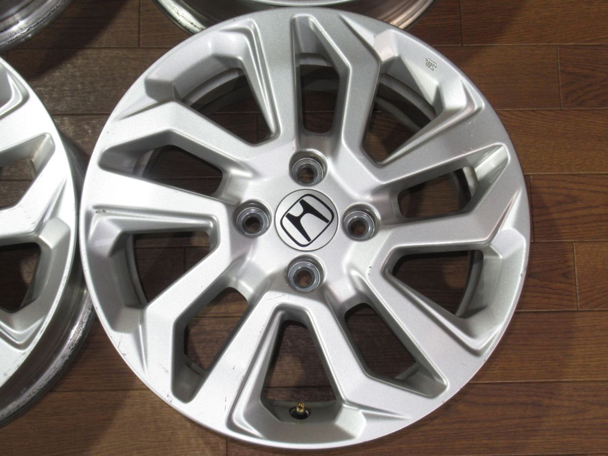 ホンダ純正 6J-15+50 100/4H 15インチアルミホイール4本 GP/GK/GR