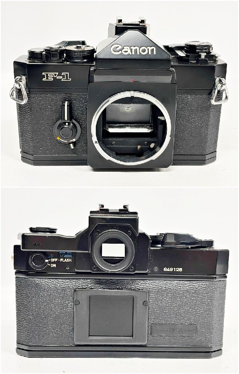 カメラ、光学機器 ジャンク品☆キャノン Canon A-1 ボディ New FD 50mm
