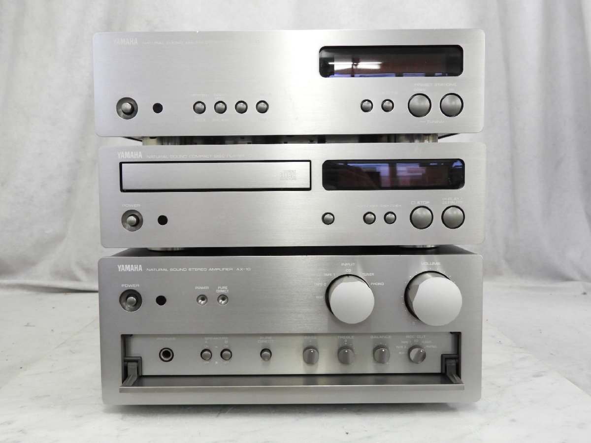 D】 YAMAHA CDX-10 / TX-10 / AX-1 システムコンポ ヤマハ 3005548