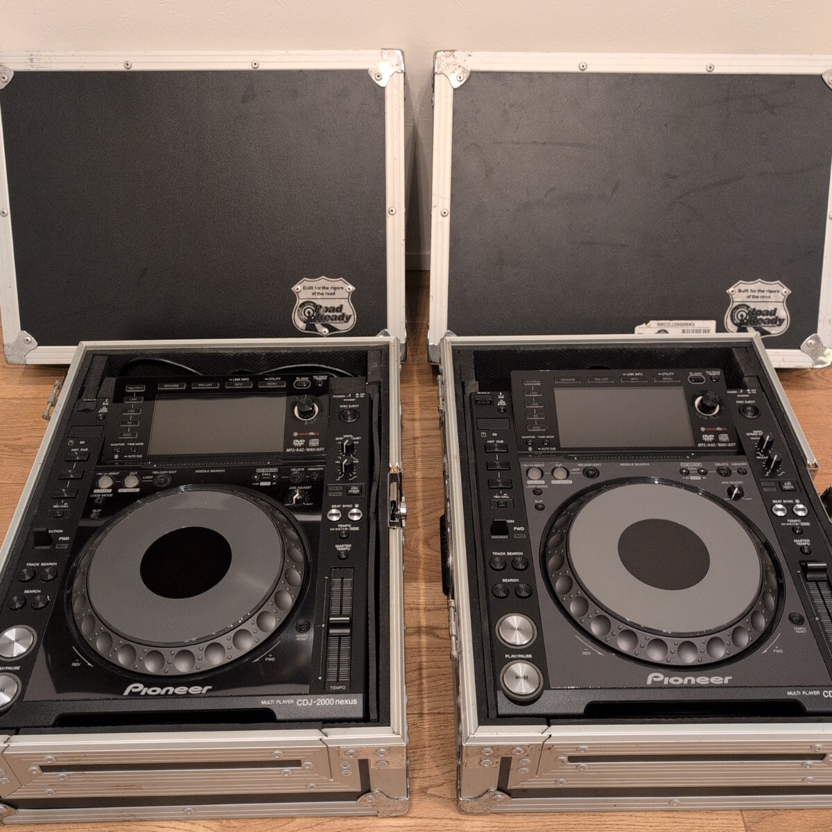 Pioneer CDJ2000nexus 2台セット ツアーケース付き ハードケース付き】CDJ-2000NXS 2台セット Pioneer Dj DJマルチ