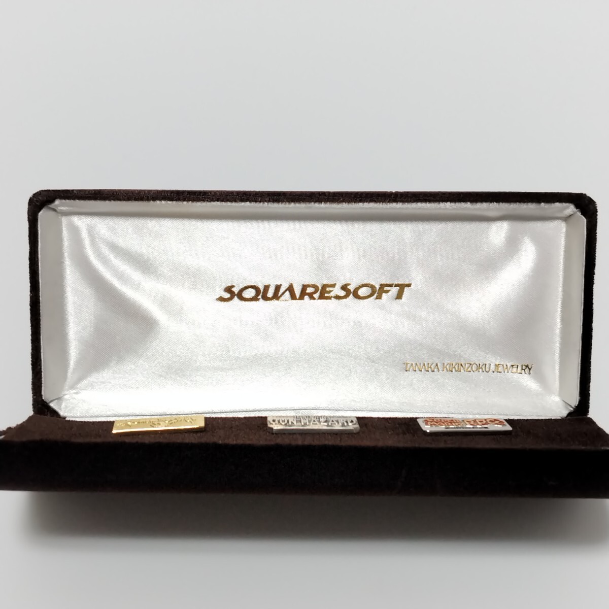SQUARESOFT スクウェアソフト ピンバッジセット 純銀 1995 発表会 