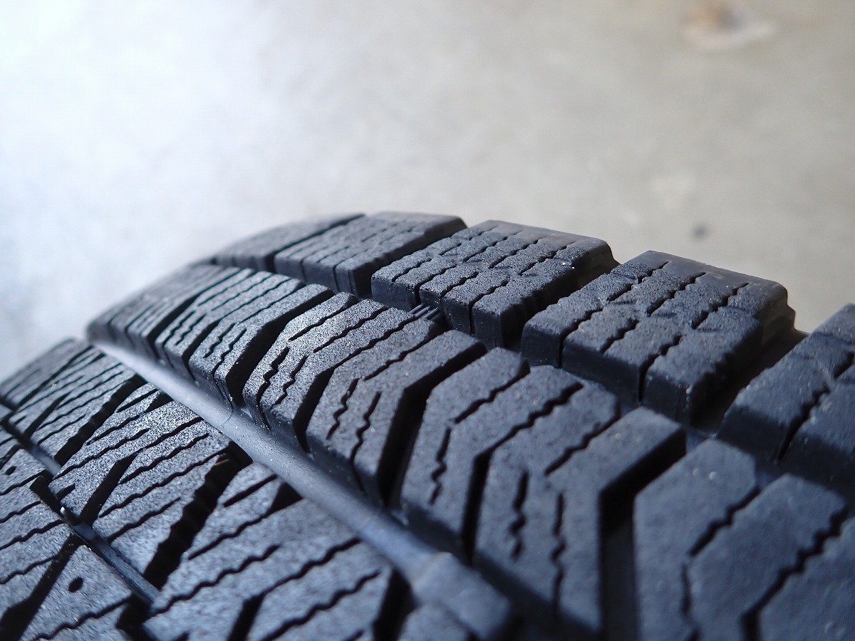 YS14790【送料無料155/65R14】ダイハツ純正 タント ムーブ ミライース等 中古スタッドレス ★14×4.5J 100/4H ET45★1円スタート_6