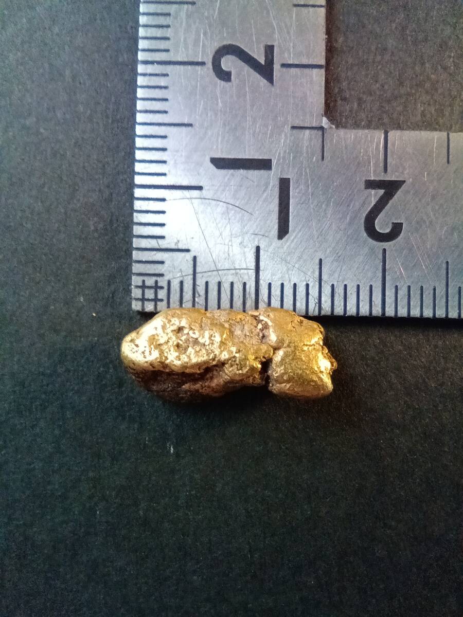 国産砂金 ナゲット 自然金 3.56g 国産鉱物 自然金 自然金中瀬鉱山 arrows