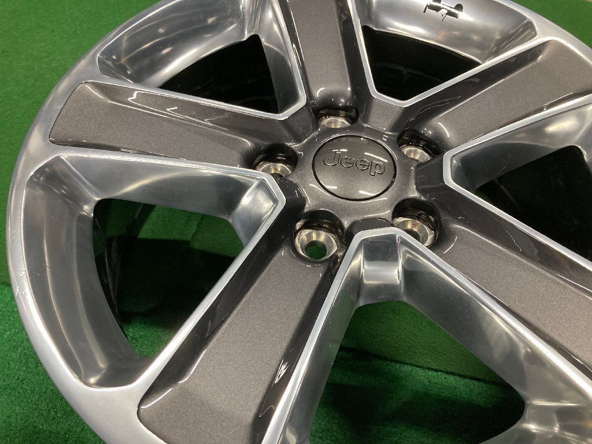 □7395 良品 Jeep ジープ ラングラー アンリミテッド サハラ 純正 18
