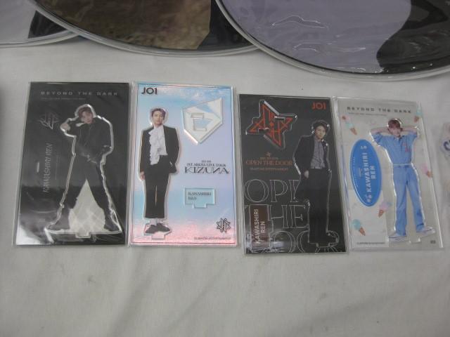 【同梱可】中古品 JO1 川尻蓮 のみ RISE IN KYOCERA DOME 他 うちわ アクリルスタンド CD グッズセット_5