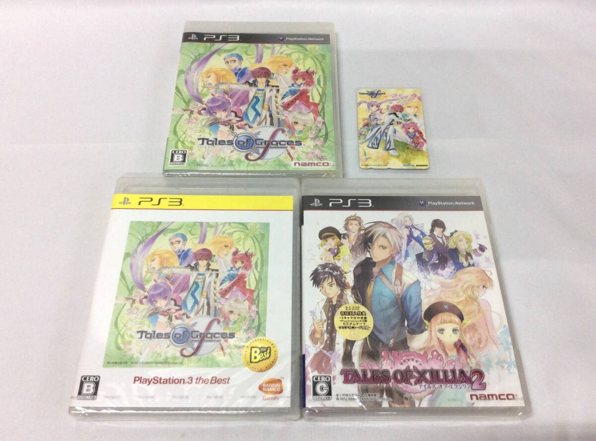 GM6219/60/0】新品未開封☆PS3ソフト☆テイルズ シリーズ3本セット 